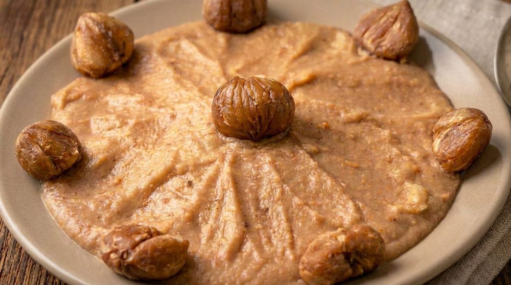 Purée de marrons salée