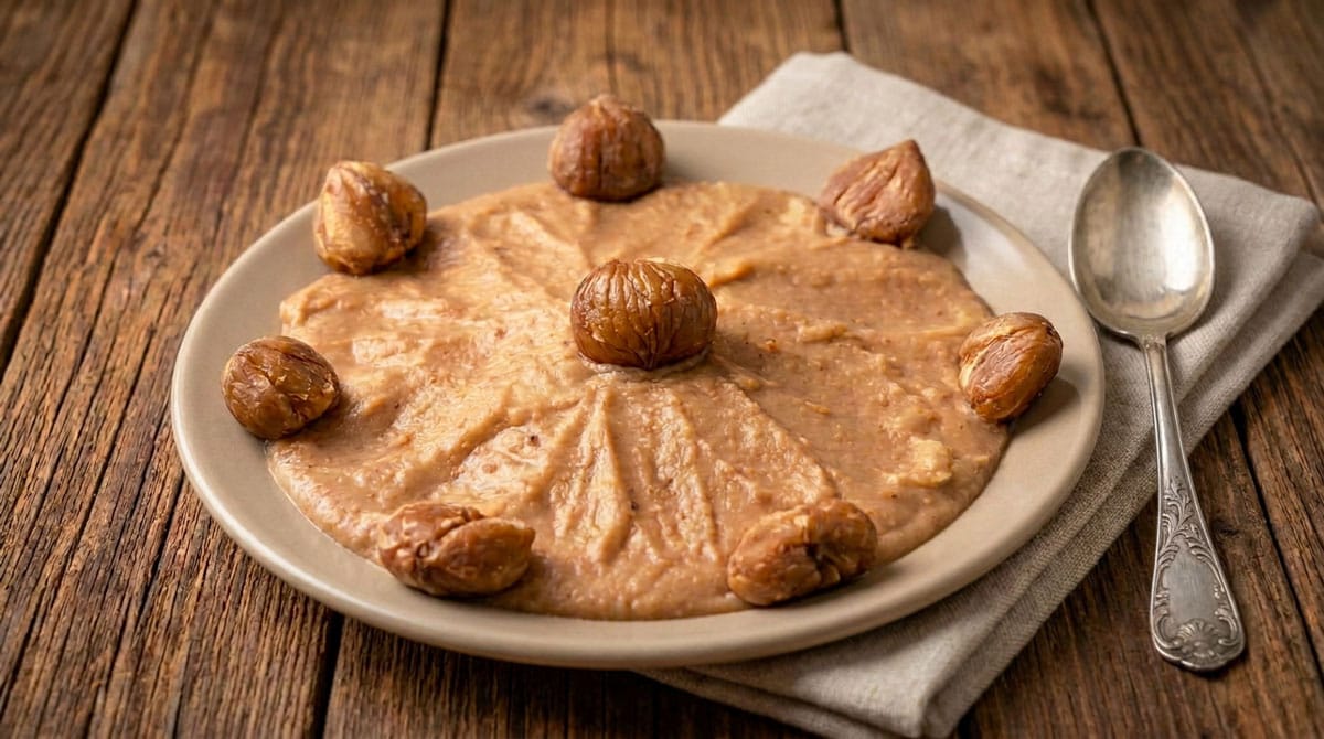 Purée de marrons salée
