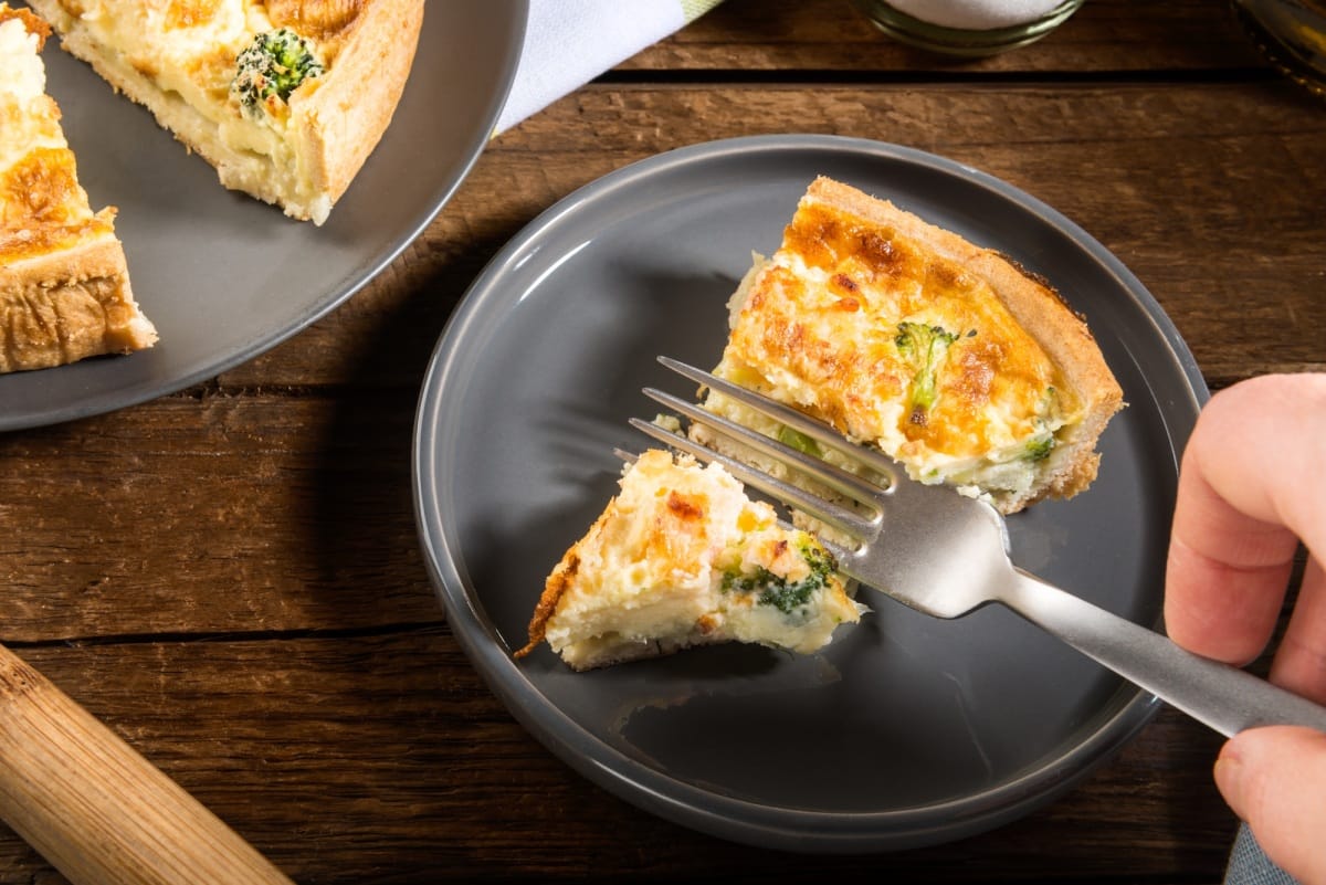 Quiche aux courgettes