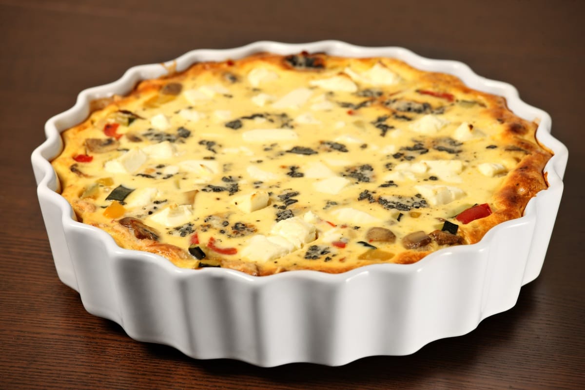 Quiche lorraine vegan