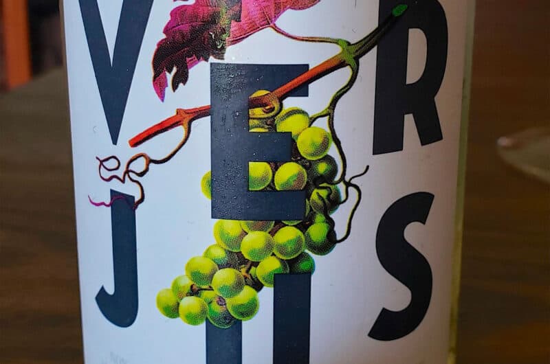 Recette du verjus