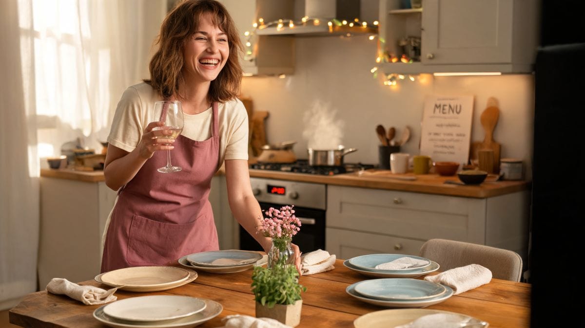 Recevoir à diner sans se compliquer la vie