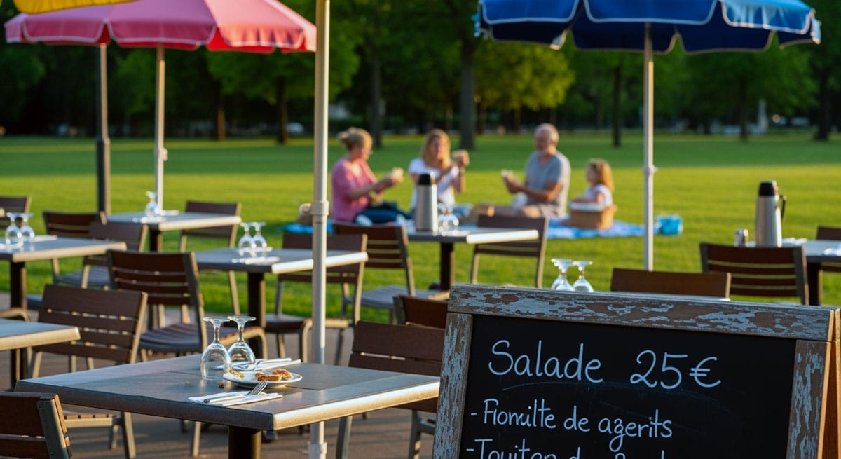 Restaurants désertés en août 2025