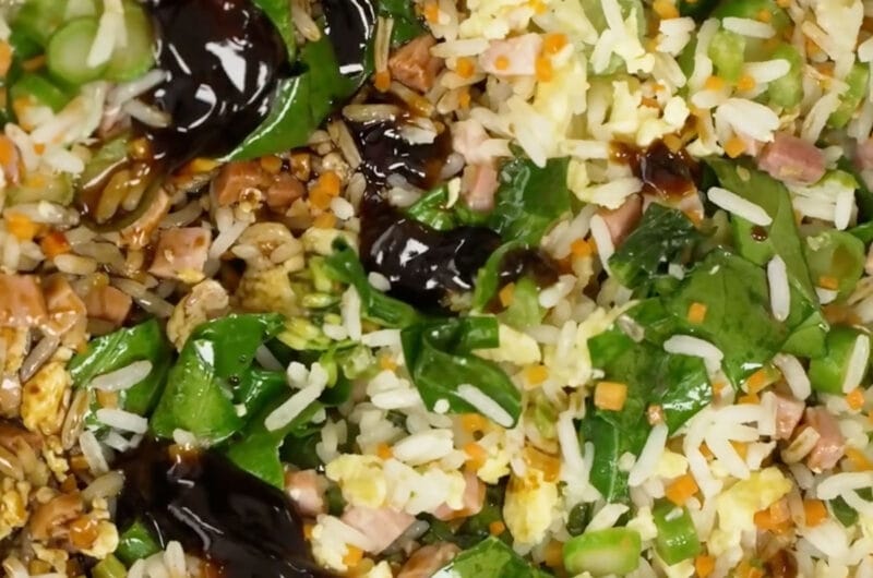 Recette de riz cantonais de Cyril Lignac