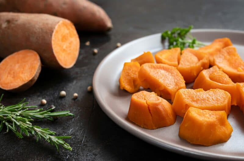 Recette de purée de patate douce