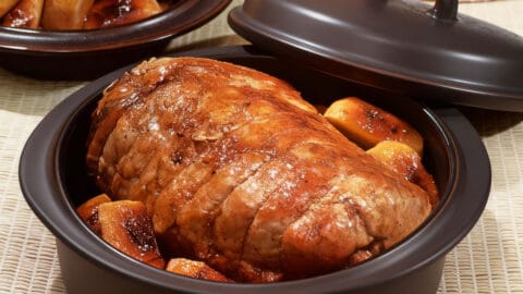 Rôti de porc aux pommes et à la cannelle-1