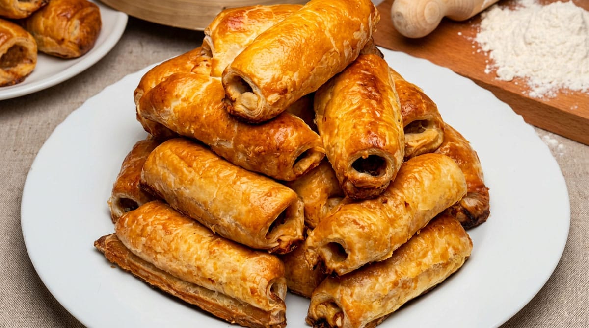 Rouleaux de saucisson en croûte