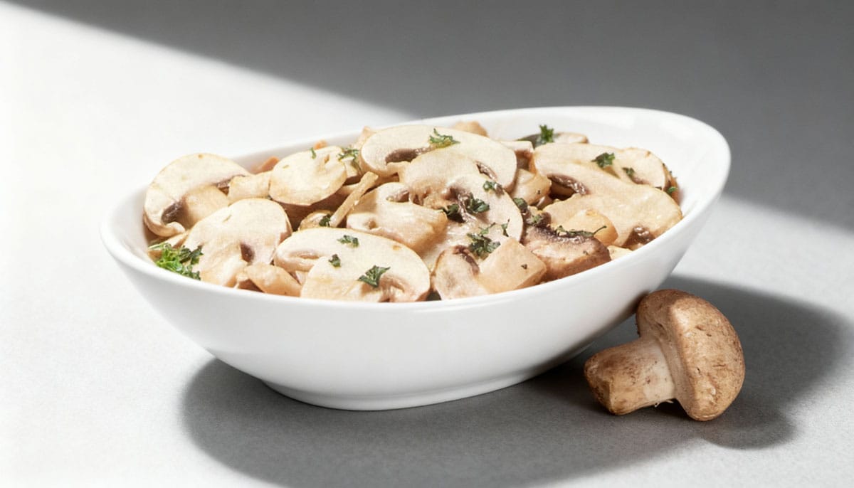 Salade de champignons crus