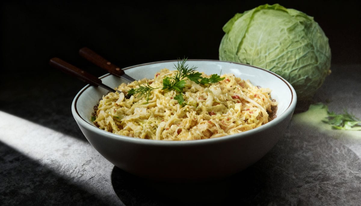 Salade de chou cru à l'américaine