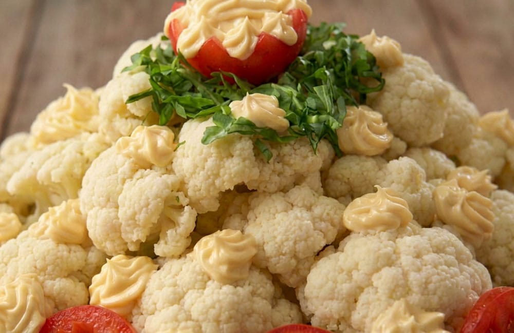 Salade de chou-fleur à la mayonnaise