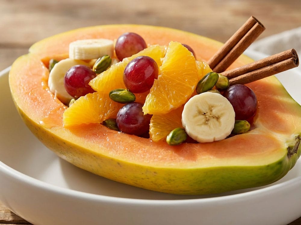 Salade de fruits à la papaye