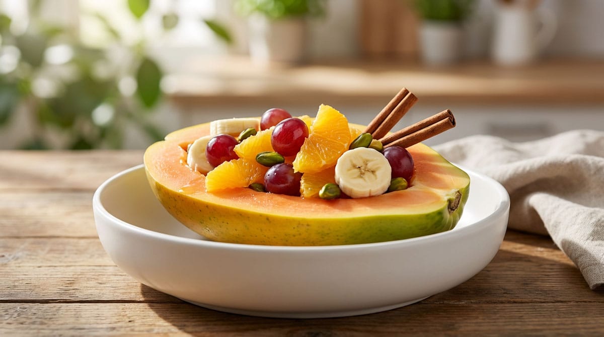 Salade de fruits à la papaye