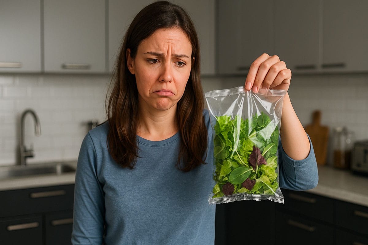 Salade en sachet