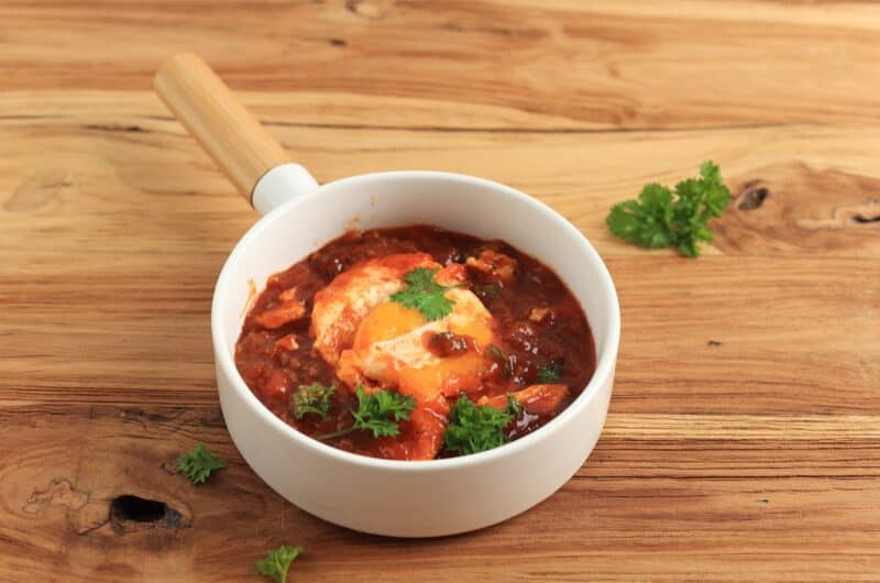 Recette de chakchouka merguez