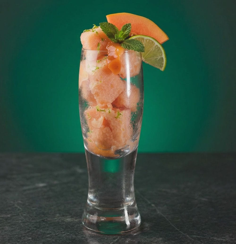Sorbet à la papaye