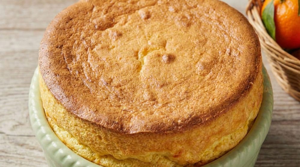 Soufflé à la mandarine