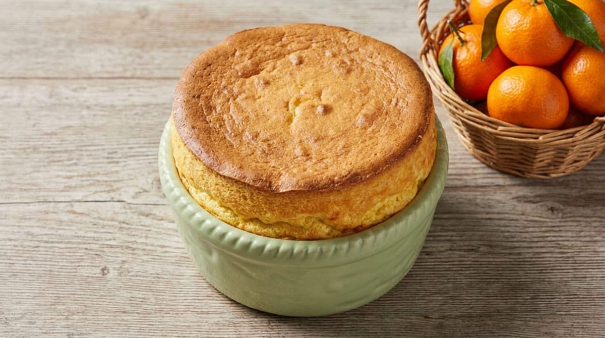 Soufflé à la mandarine