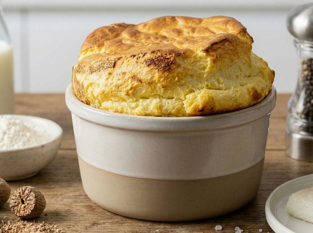 Soufflé de poisson (avec poisson cuit)