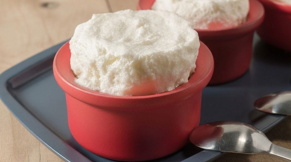 Soufflé glacé sucré
