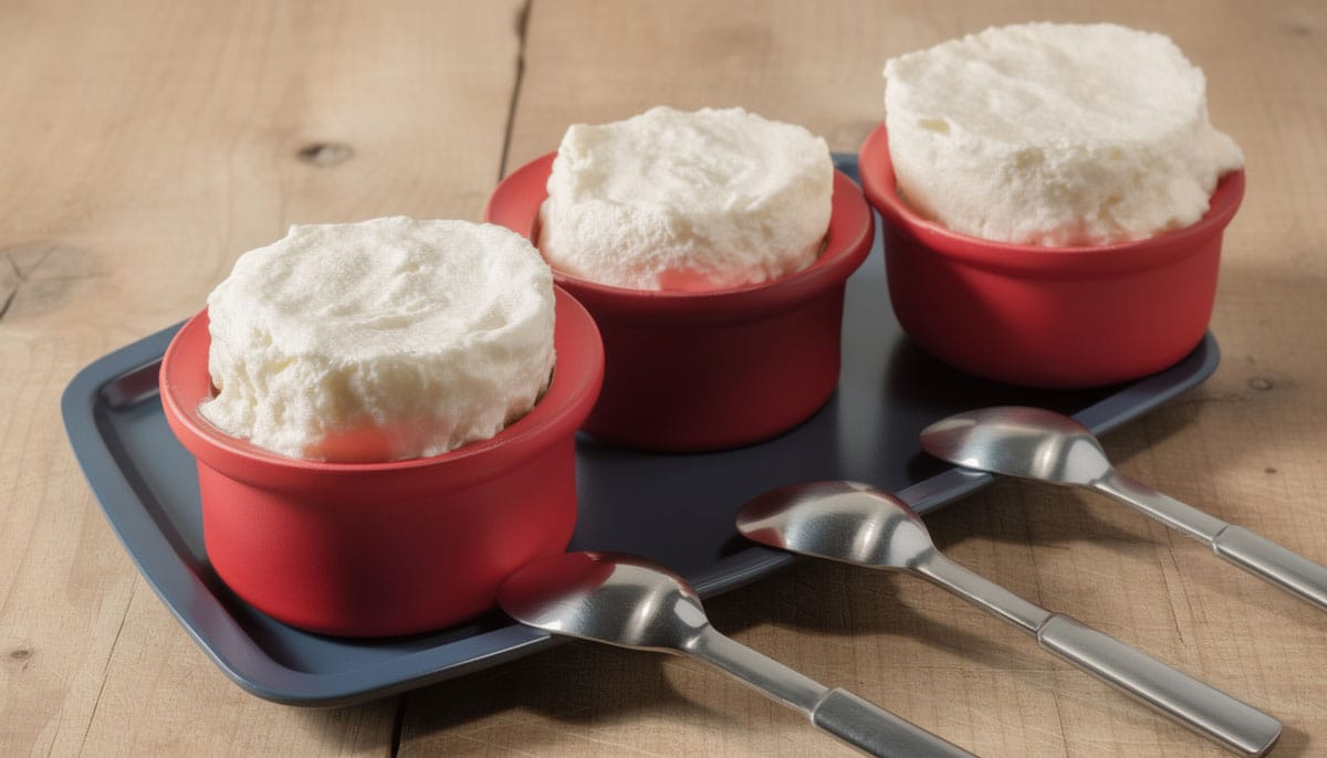 Soufflé glacé sucré