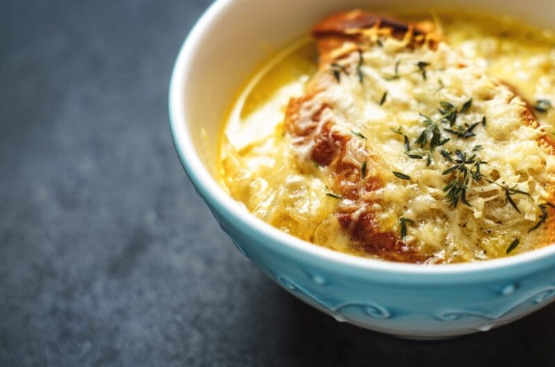 recette de soupe à l'oignon