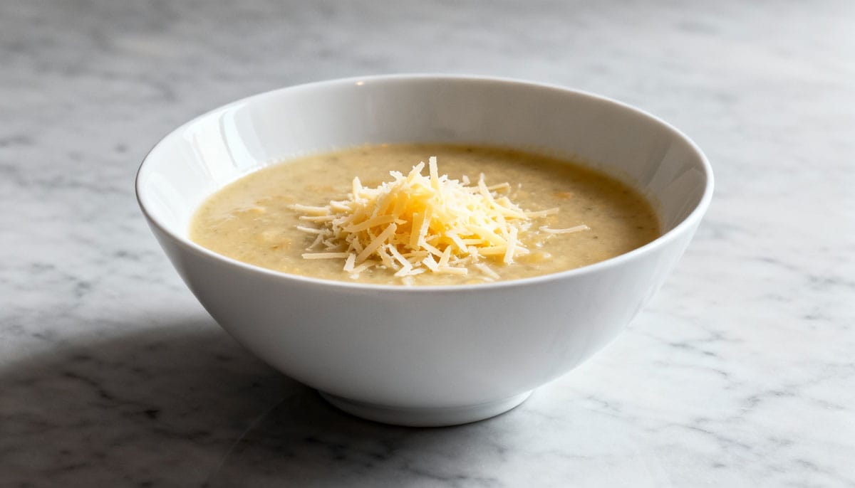 Soupe auvergnate au cantal