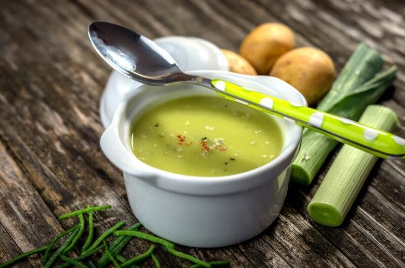 Soupe aux poireaux et pommes de terre