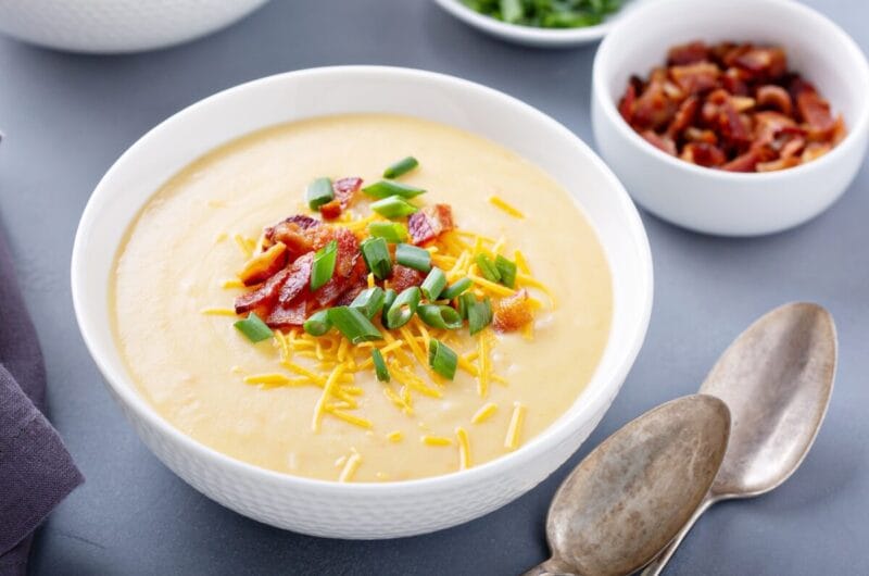 Soupe aux pommes de terre et lardons