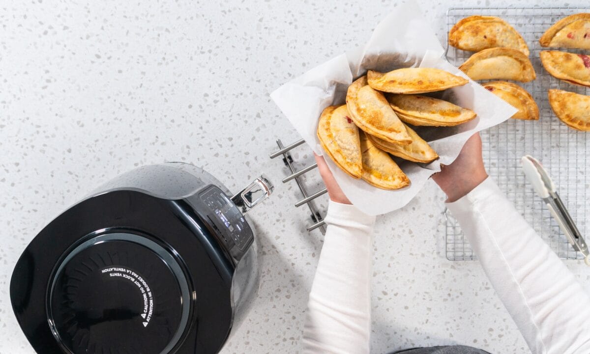 Sweet Cherry Empanadas in Air Fryer
