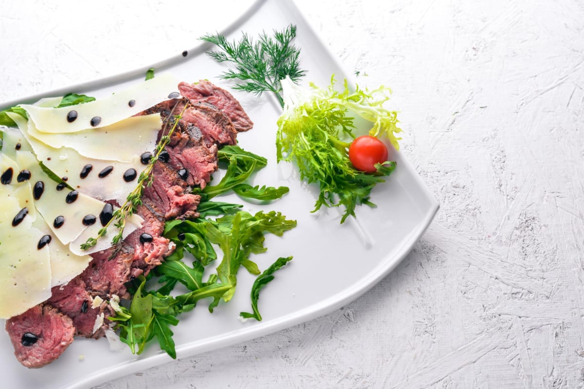 Recette de tagliata de bœuf