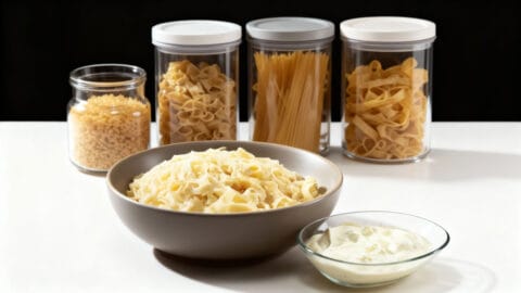 Tagliatelles à la crème