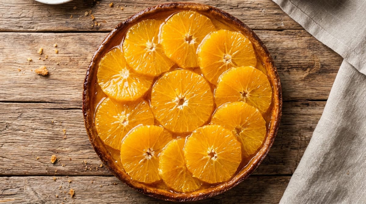 Tarte à l'orange