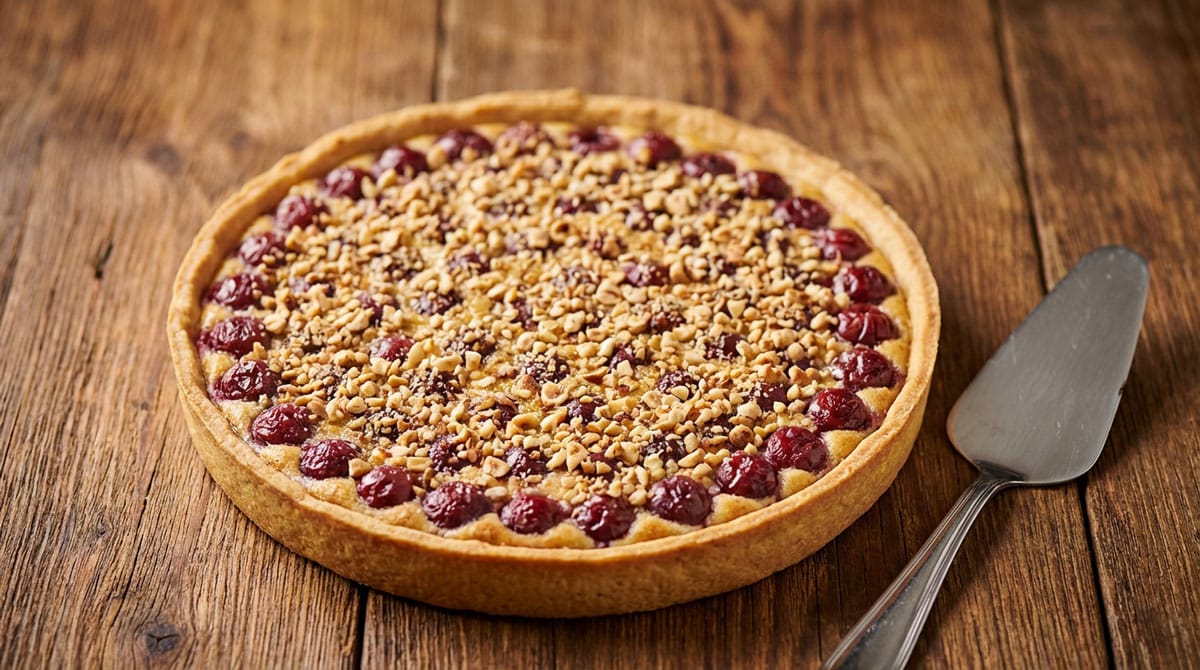 Tarte aux cerises à la viennoise