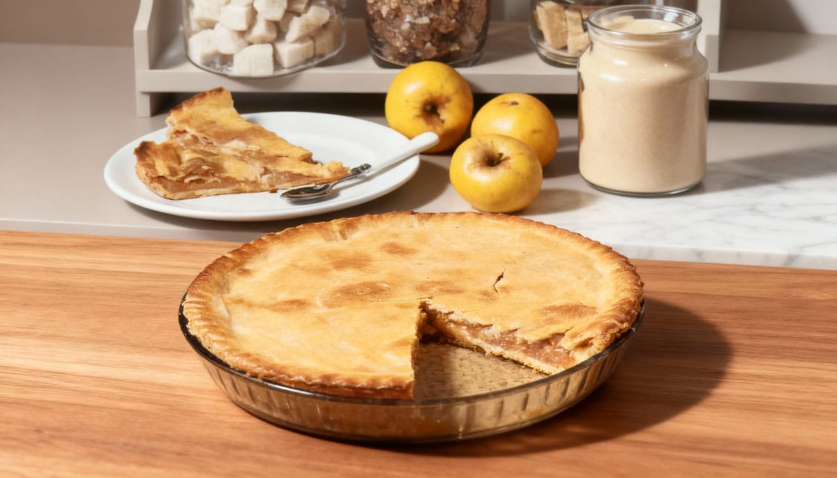 Tarte aux pommes canadienne