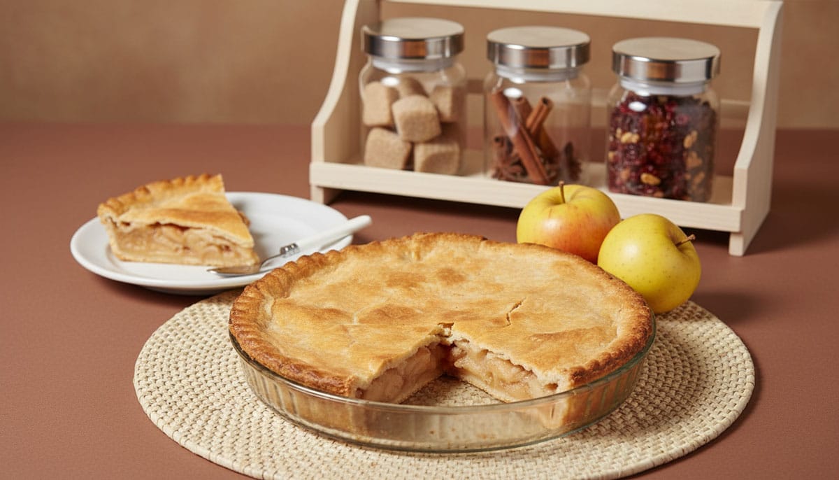 Tarte aux pommes canadienne