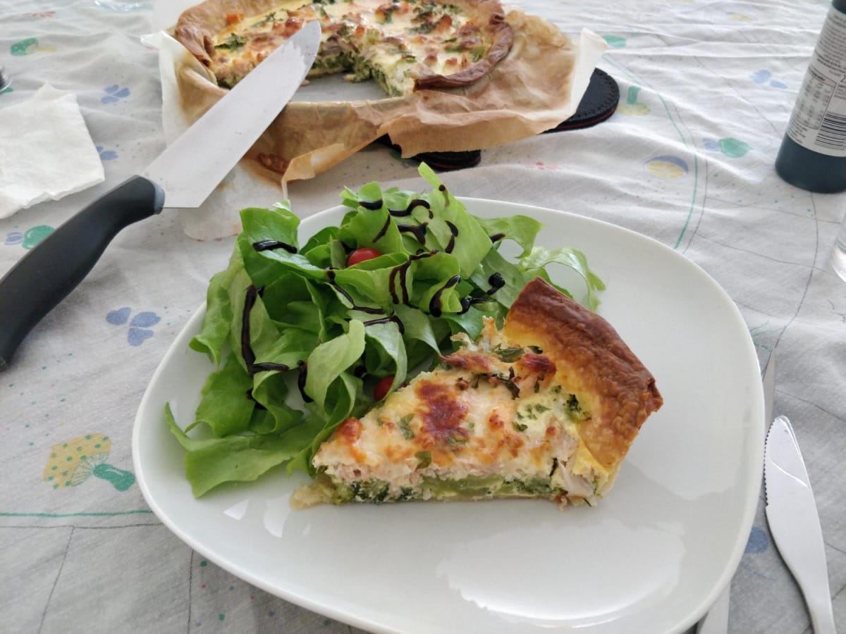 Recette de tarte épinards chèvre