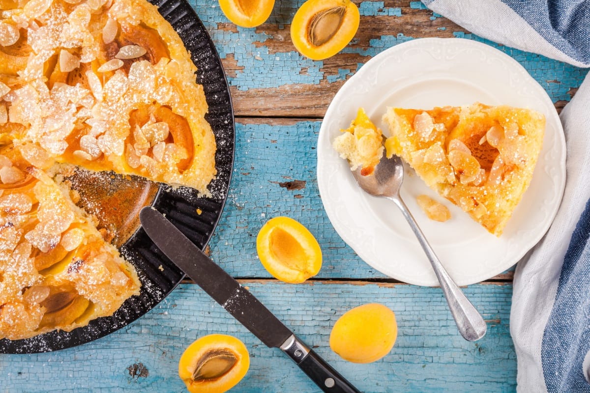 Moelleux aux abricots et amandes