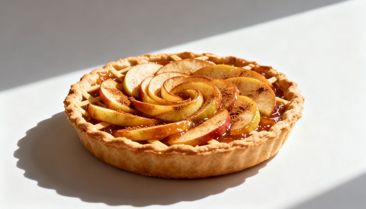 Tarte aux pommes à la cannelle