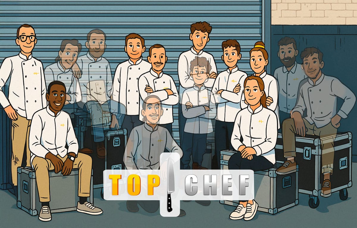 Top Chef candidats au 7 mai 2025