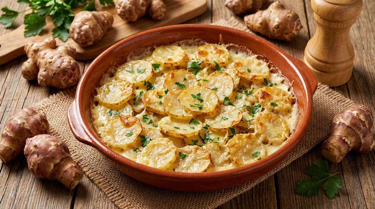 Topinambours à la crème