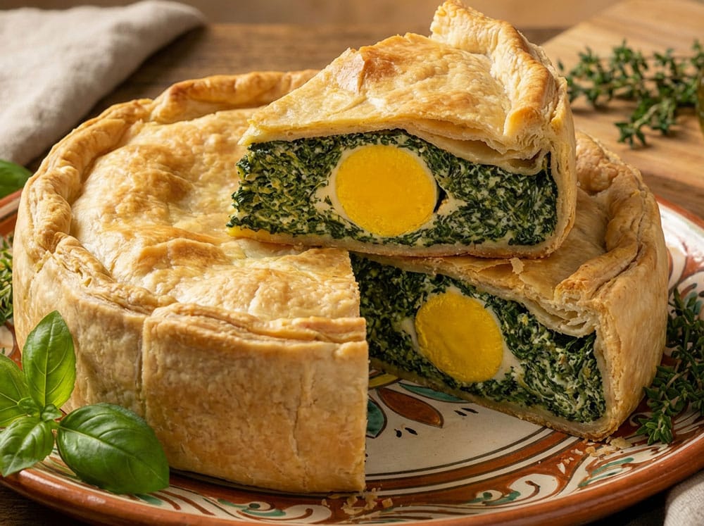 Tourte pasqualina (spécialité italienne)