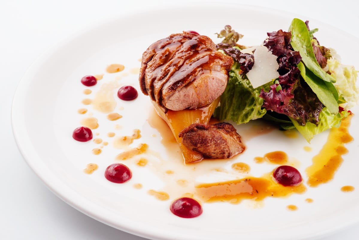 Salade de gésiers de canard