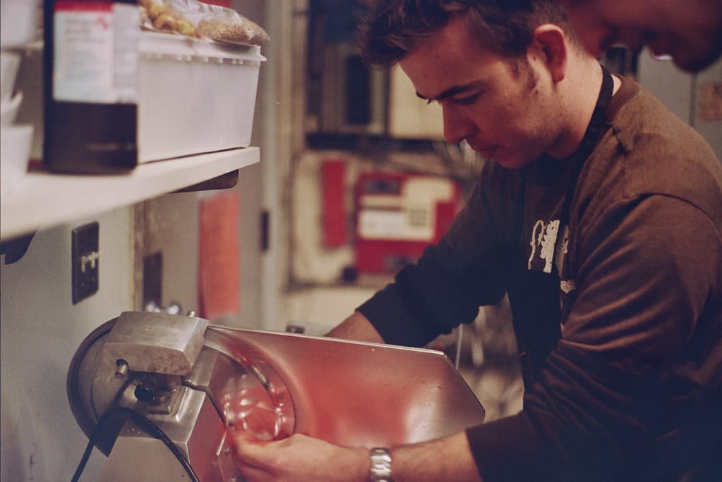 Trancheuse à jambon