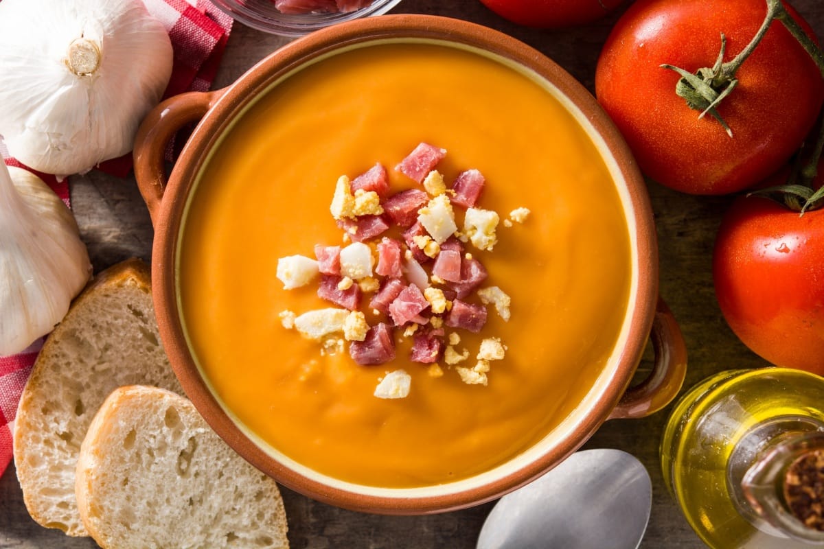 Soupe froide andalouse