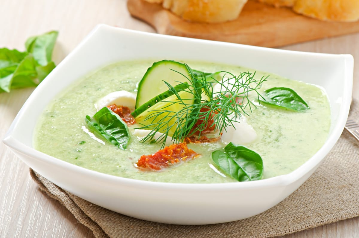 Recette de velouté de courgette