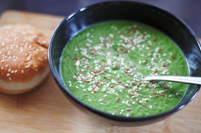 Soupe de cresson aux amandes