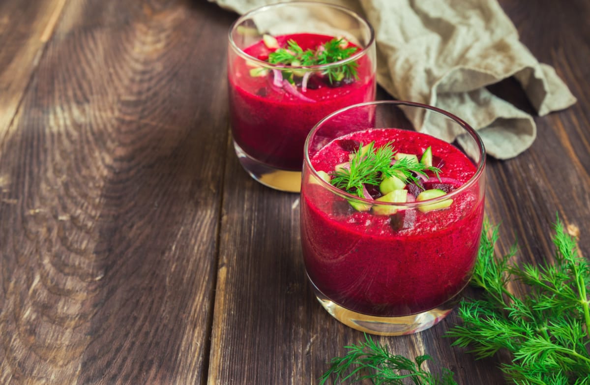 Verrine de betterave