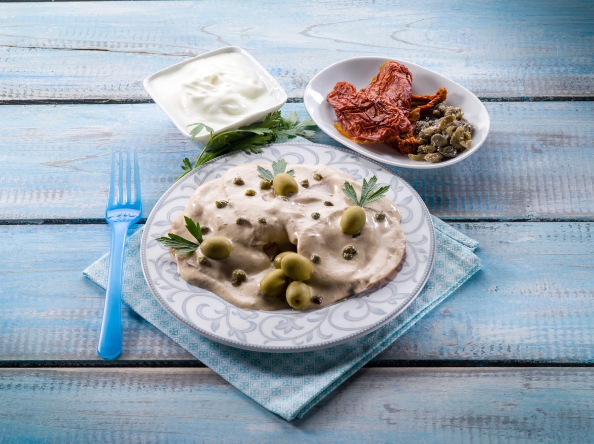 Tête de veau sauce Gribiche