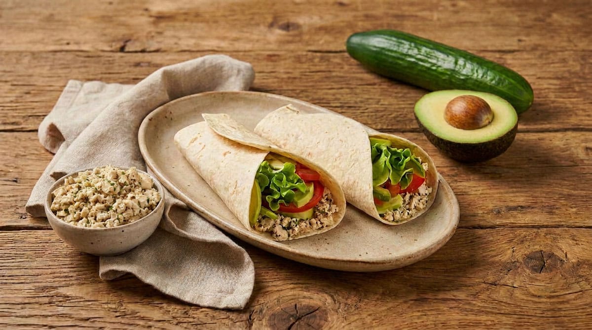 Wraps au tofou